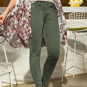Olive Green Women's Jeggings